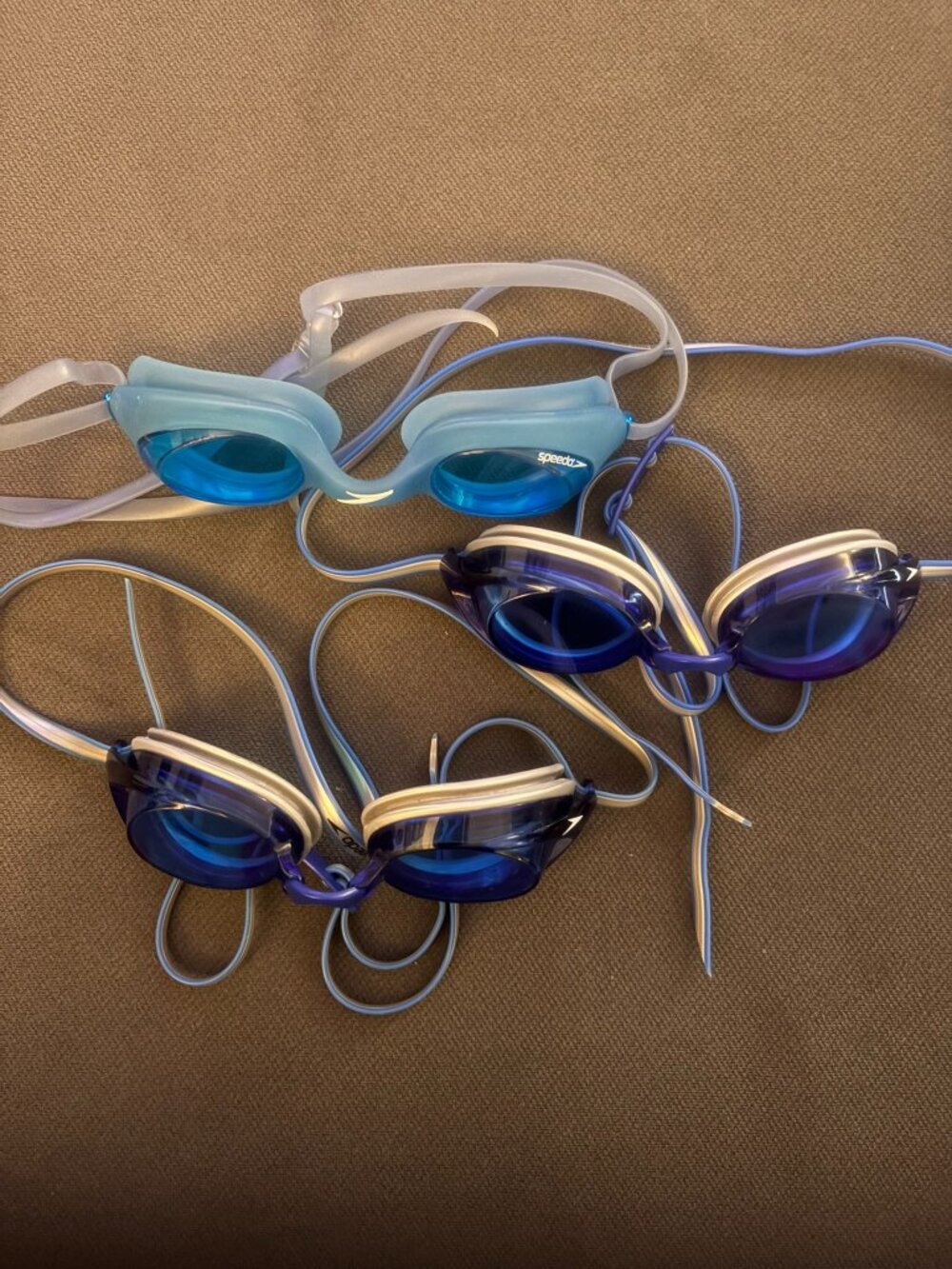 Speedo Vanquisher Goggle Bundle (3 Pack)